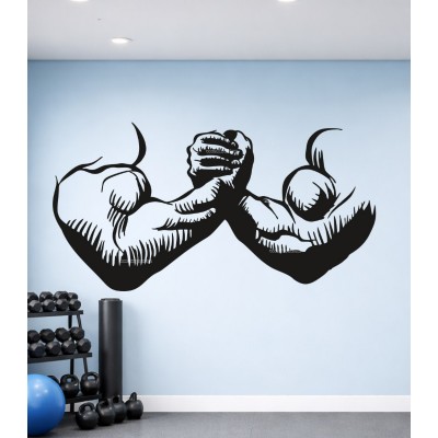 Kas Gücü GYM Spor Salonu Duvar Sticker