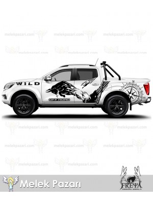 Boğa Off Road Sticker. Pusula Kamyonet Yan Gövde Sticker. Off Road Çıkarmaları Boğa Off Road Sticker. Pusula Kamyonet Yan Gövde Sticker. Off Road Çıkarmaları