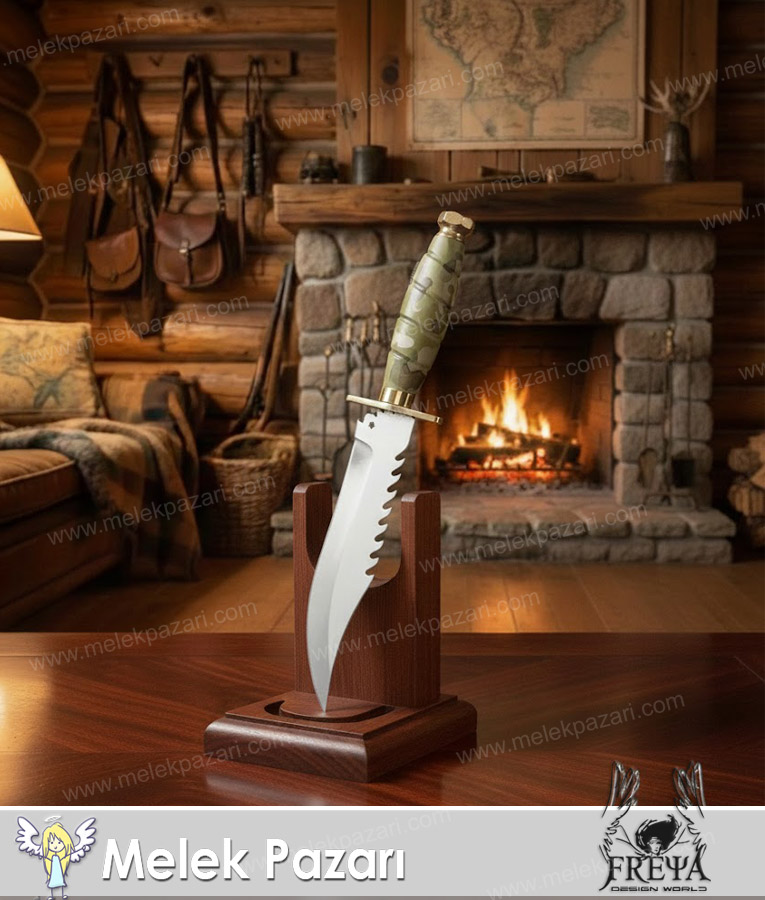 Avcı Bıçağı, Kamp Bıçağı, Kamuflaj Desen