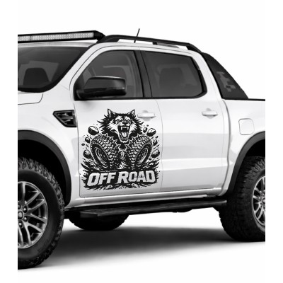 Kurt ve Lastikler Off Road Sticker Kurt ve Lastikler Off Road Sticker