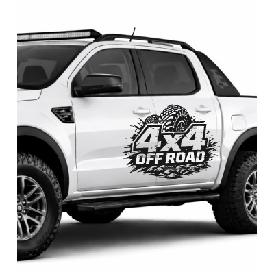 4x4 Off Road Lastik Sticker 4x4 Off Road Lastik Sticker