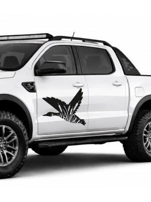 Uçan Kaz Avcılık Araba Sticker
