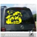 Doğa Manzara ve Atlar Karavan Sticker. Off Road Çıkartmaları