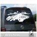 Yol Manzarası Off Road Karavan Sticker. Off Road  Çıkartmaları