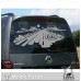 Yol Manzarası Off Road Karavan Sticker. Off Road  Çıkartmaları