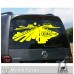 Yol Manzarası Off Road Karavan Sticker. Off Road  Çıkartmaları