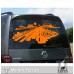 Yol Manzarası Off Road Karavan Sticker. Off Road  Çıkartmaları