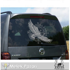 Pusula Kartal Off Road Karavan Sticker 