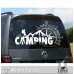 Dağcı Camping Pusula Karavan Sticker. Karavan Çıkartmaları