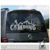 Dağcı Camping Pusula Karavan Sticker. Karavan Çıkartmaları