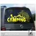 Dağcı Camping Pusula Karavan Sticker. Karavan Çıkartmaları