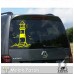 Deniz Feneri Off Road Karavan Sticker. Karavan Çıkartmaları
