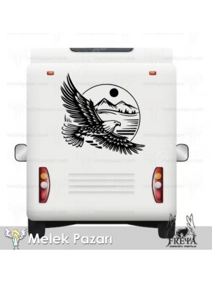 Kartal Off Road Karavan Sticker Kartal Off Road Karavan Sticker