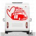 My Caravan Sticker. Çekme Karavan Çıkartmaları