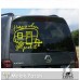Home Is Where Çekme Karavan Sticker. Karavan Çıkartmaları