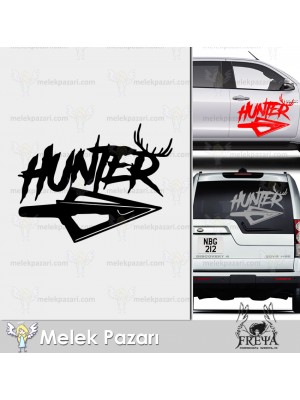 Hunter Ok Avcı Oto sticker Hunter Ok Avcı Oto sticker