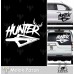 Hunter Ok Avcı Oto sticker
