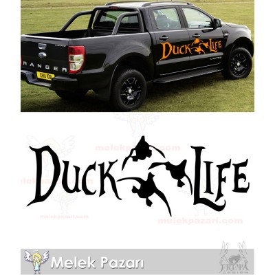 Duck Life, Ördek Avı Avcılık Araba Sticker