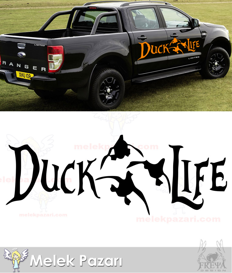 Duck Life, Ördek Avı Avcılık Araba Sticker