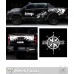 Off Rad Pickup Gövde Kaplama Sticker. 4x4 Discovery Pusula Kamyonet Kaplama Sticker