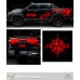 Off Rad Pickup Gövde Kaplama Sticker. 4x4 Discovery Pusula Kamyonet Kaplama Sticker