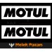 2 Adet Motul Yağ Bisiklet, Oto Sticker