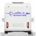 Adventure Dağ ve Güneş Karavan Sticker, Karavan Çıkartmaları