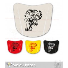 Kaplan Araba Kaput Sticker