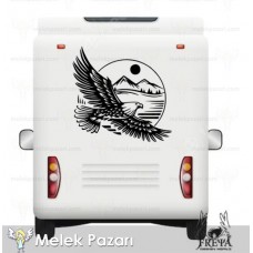 Kartal Off Road Karavan Sticker