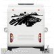 Yol Manzarası Off Road Karavan Sticker. Off Road  Çıkartmaları