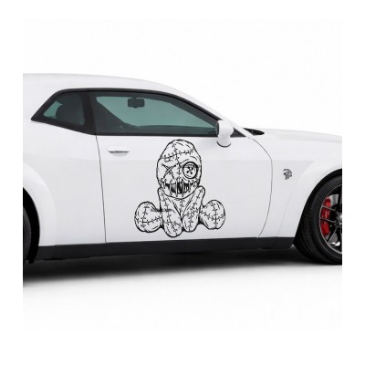 Kukla bebek, korku Araba Sticker - 1693 Kukla bebek, korku Araba Sticker - 1693