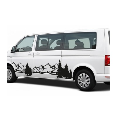 Dağ Manzara Off Road, Karavan Sticker Dağ Manzara Off Road, Karavan Sticker