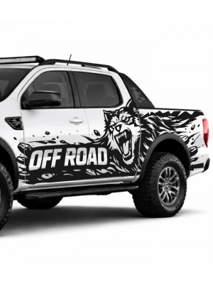 Kurt Yan Gövde Off Road Sticker