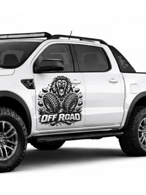 Aslan ve Lastikler Off Road Sticker Aslan ve Lastikler Off Road Sticker