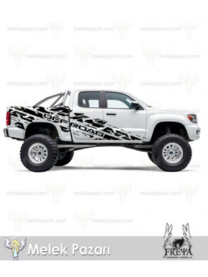 4x4 Offroad Sticker. Kamyonet Sticker. ff Road Çıkarmaları 4x4 Offroad Sticker. Kamyonet Sticker. ff Road Çıkarmaları