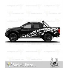 4x4 Offroad Sticker. Kamyonet Sticker. ff Road Çıkarmaları 
