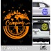 Pusula Karavan Sticker. Camping Time Pusula off Road Karavan Sticker