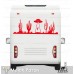 Uzaylı Kaçırma Karavan Sticker. Off Road Sticker