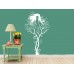 Ağaç Kadın Duvar Sticker