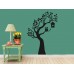 Ağaç ve Baykuş Duvar Sticker