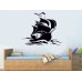 Yelkenli Gemi Duvar Sticker
