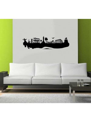 Türkiye Silüeti Duvar Sticker Türkiye Silüeti Duvar Sticker