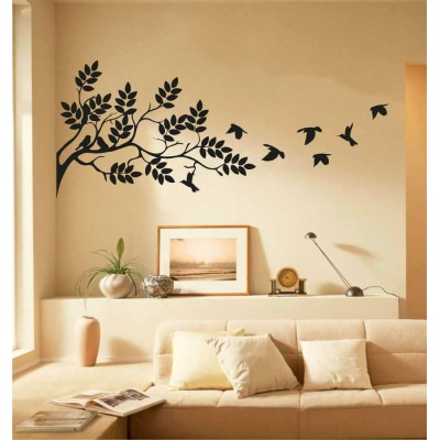 Ağaç Dalı ve Kuşlar Duvar Sticker