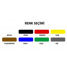 İzmir Silueti Duvar Sticker 