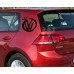 Volkswagen Logo Kral Araba Sticker