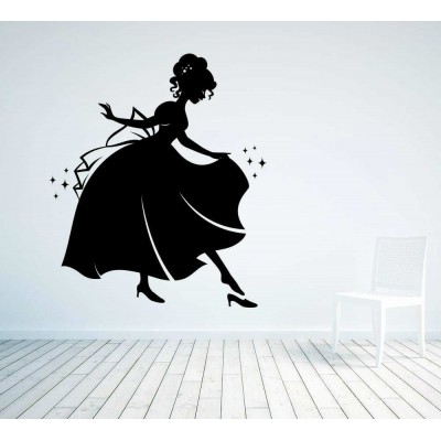 Cinderalla Çocuk Odası Duvar Sticker