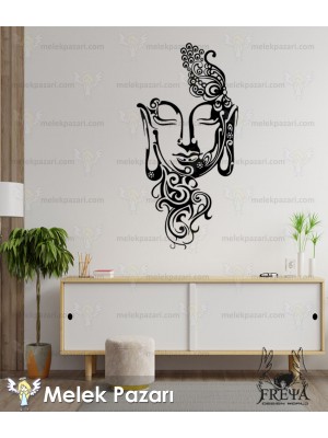 Buddha Yoga Fitness Duvar Sticker Buddha Yoga Fitness Duvar Sticker