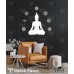Buddha ve Çakralar Yoga Duvar Sticker