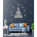 Buddha ve Çakralar Yoga Duvar Sticker