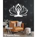 Lotus Çiçeği ve Meditasyon Yoga Duvar Sticker